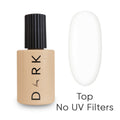 Dark Top No Wipe Clear 15ml no UV Filters