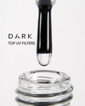 Dark Top No Wipe Clear 15ml no UV Filters