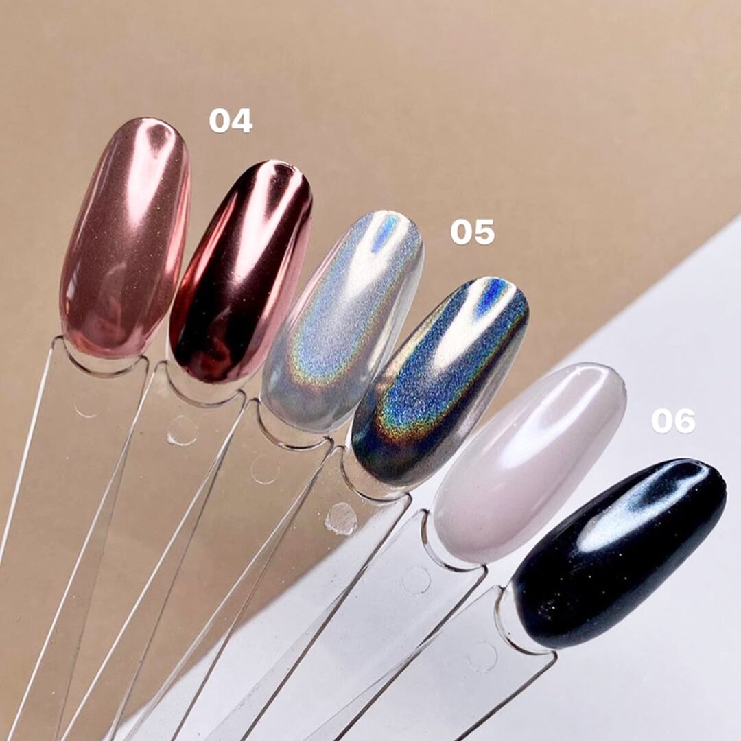 CHROME FOR NAILS DARK #06 0.5 G