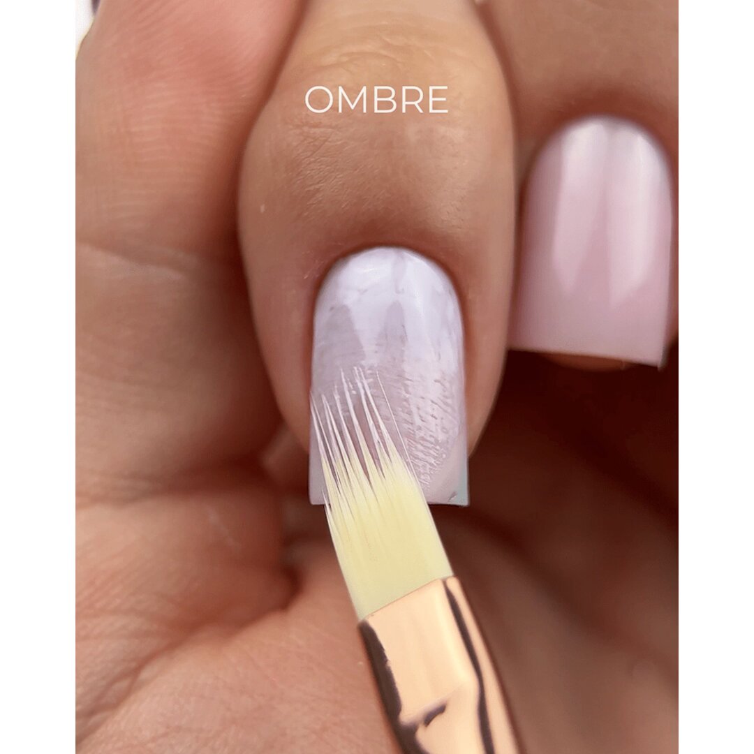 Brush for ombre on nails Dark