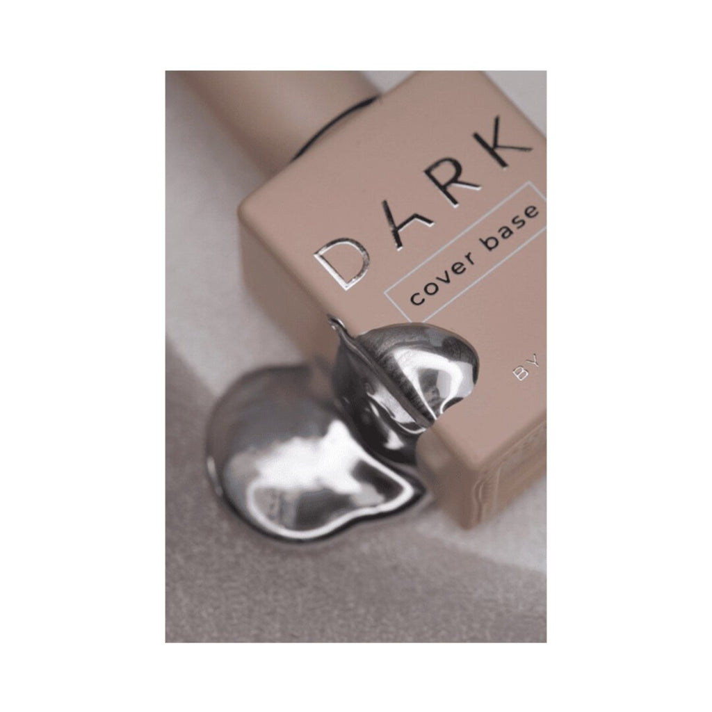 DARK Gel - paint for metallic design Dark Metal Gel Paint Silver 5 g