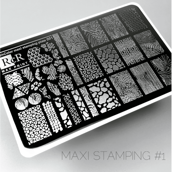 STAMPING PLATE (ANIMALS) RICHCOLOR MAX PRINT RCR-01