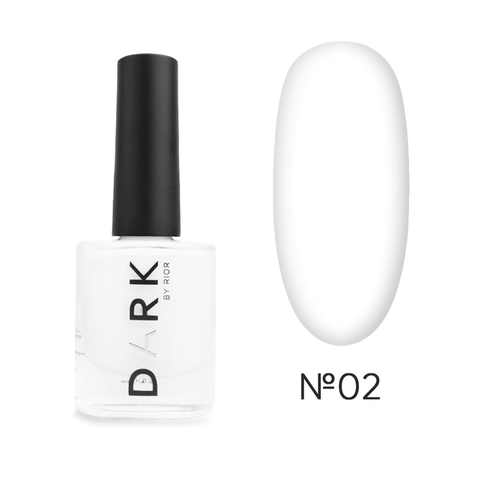 DARK STAMPING POLISH (WHITE STICKY) #02 WHITE 10 ML