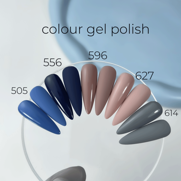 Blue gel  polish  WEEX №556 11 ml