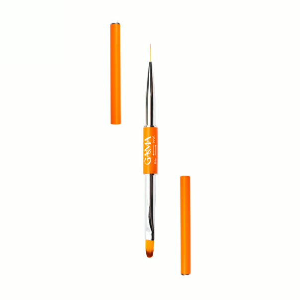 GA&MA DOUBLE-SIDED GEL BRUSH ORANGE