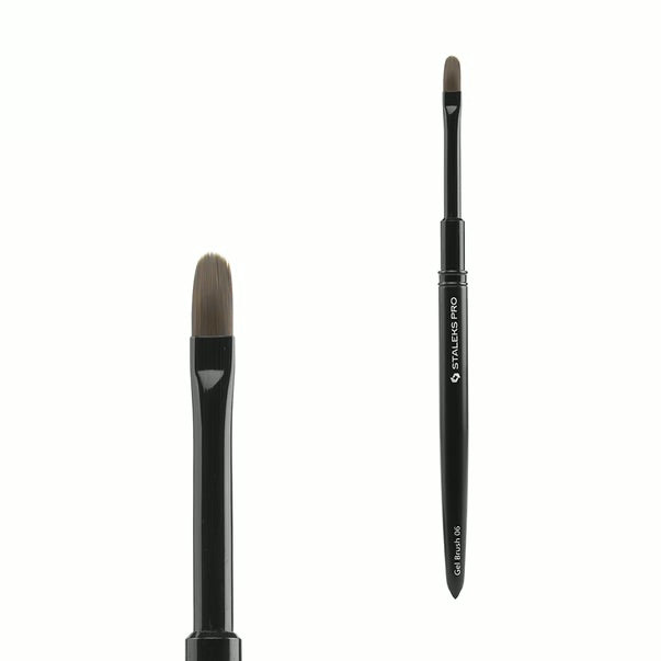 GEL BRUSH STALEKS PRO EXPERT WIDTH 6 MM LENGTH 11 MM (NBE-06)