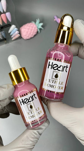 Heart Cuticle Remover 30ml bubble gum aroma