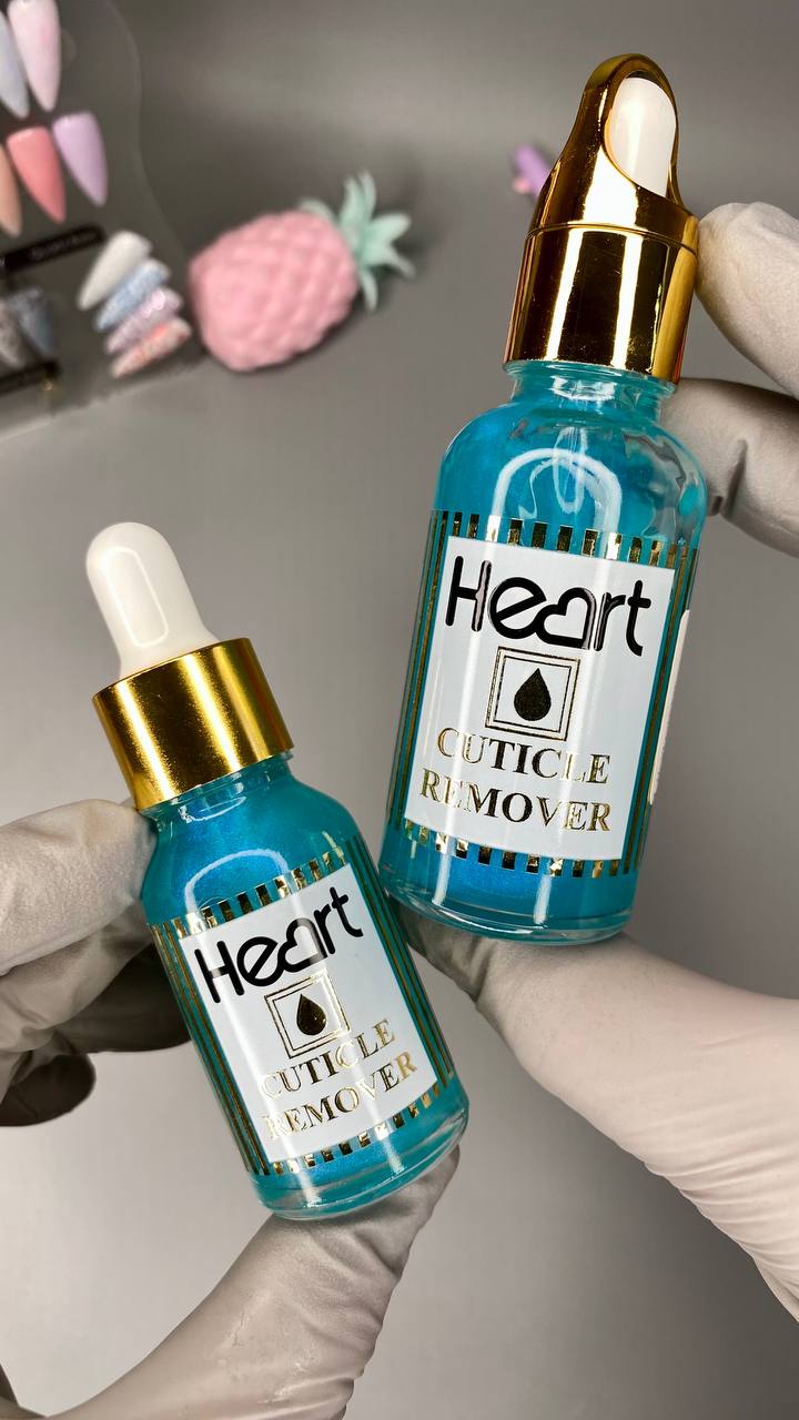 Heart Cuticle Remover 30ml blue  aroma of freshness