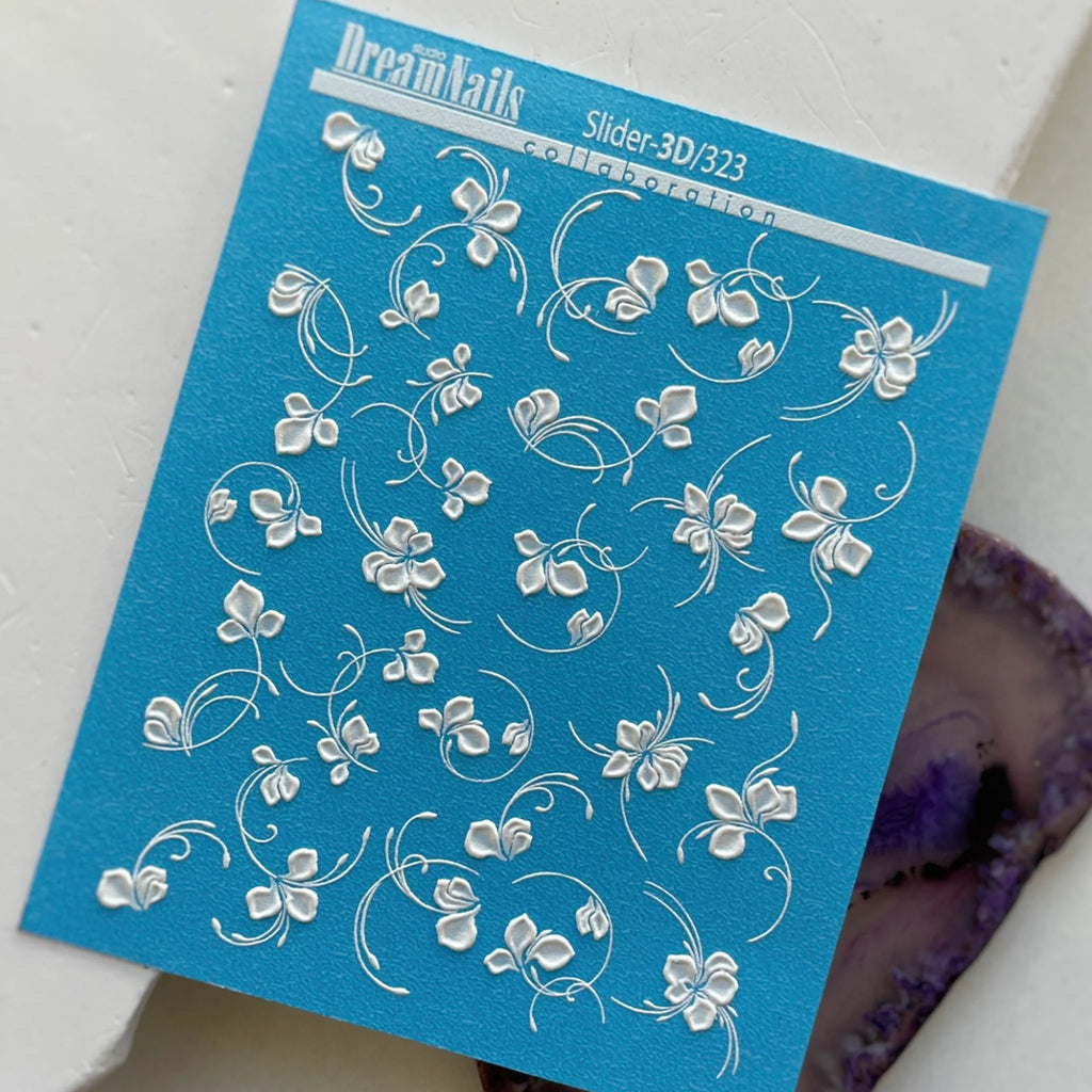 Dreamnails Water nail decals 3d slider 3D-323