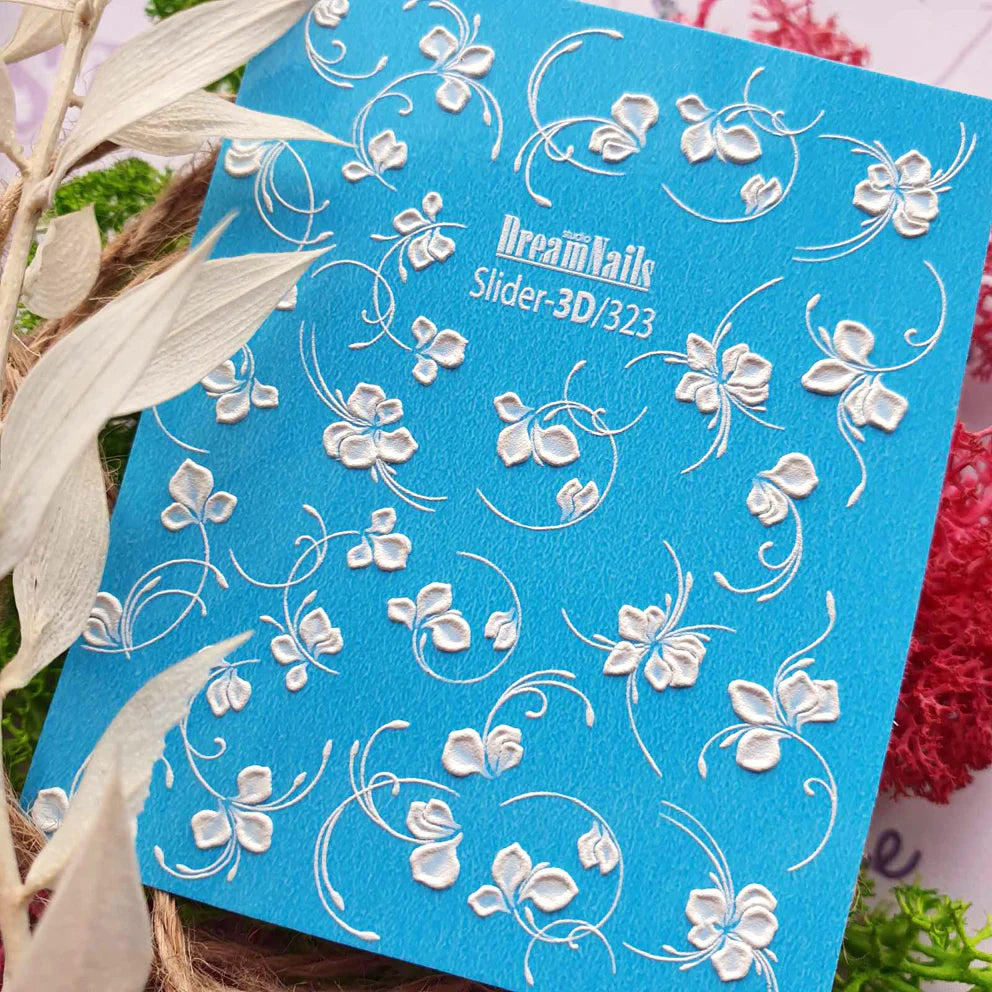 Dreamnails Water nail decals 3d slider 3D-323