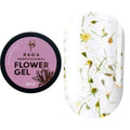 SAGA professional Flower gel 3 with dried flowers (green), 5 ml