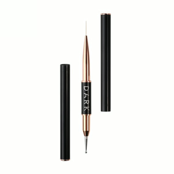 DARK DOUBLE-SIDED BRUSH (LINER 13 MM DOTS 2 MM)