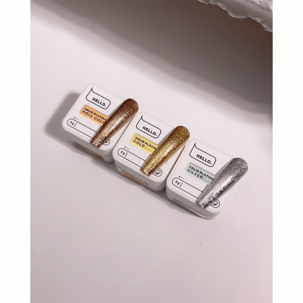 HELLO SOLID PLATINUM GEL SILVER 5g
