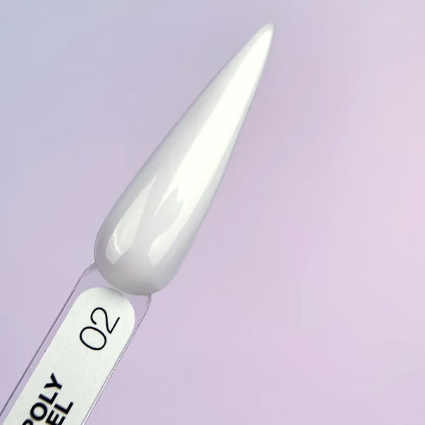 LUNA POLY GEL №02 WHITE 30 МЛ