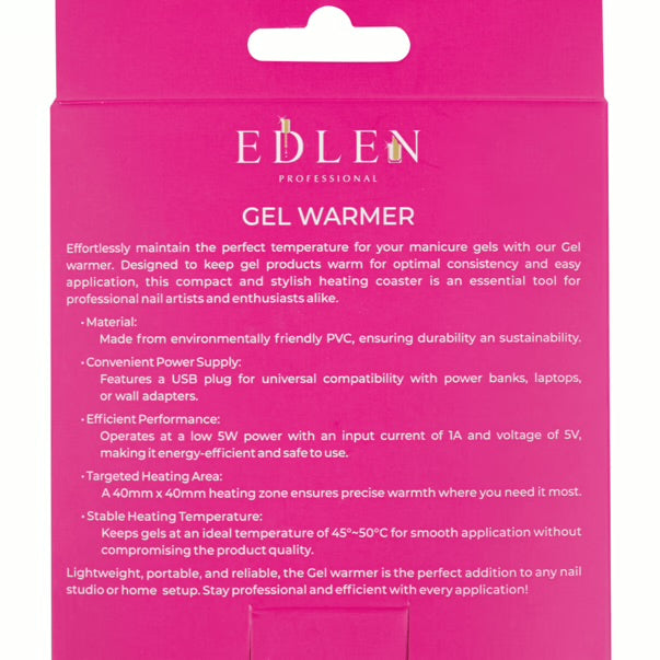 EDLEN GEL WARMER 5W PINK
