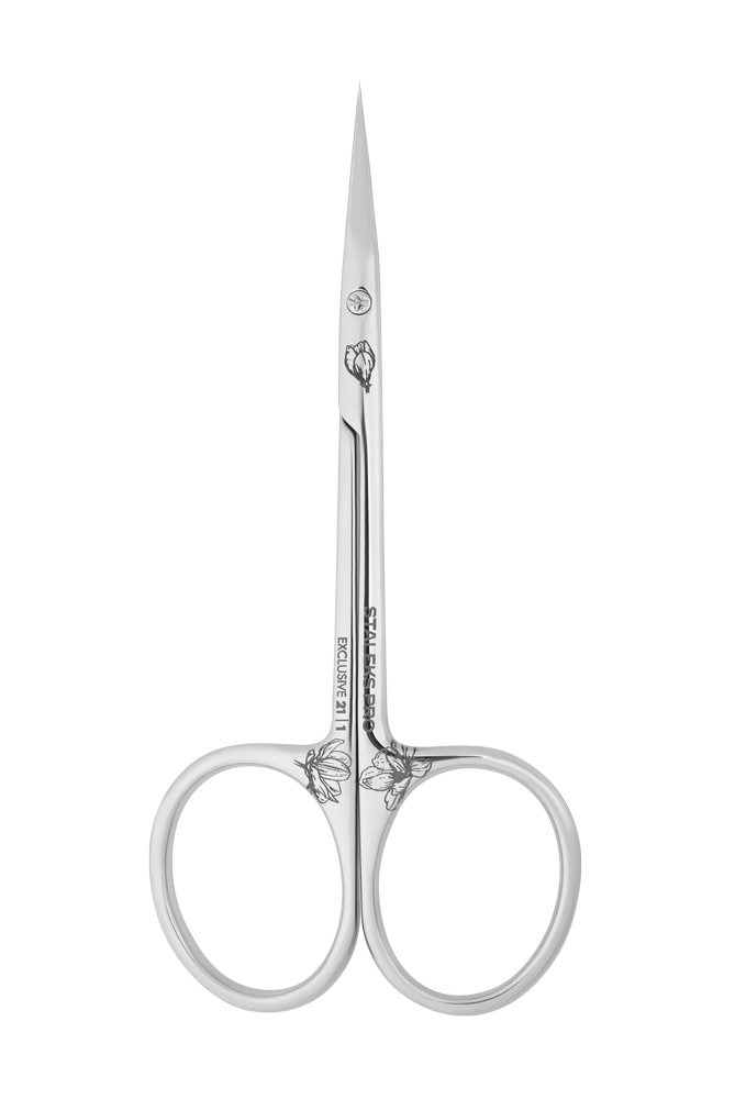 STALEKS Professional cuticle scissors EXCLUSIVE 21 TYPE 1 (Magnolia)
