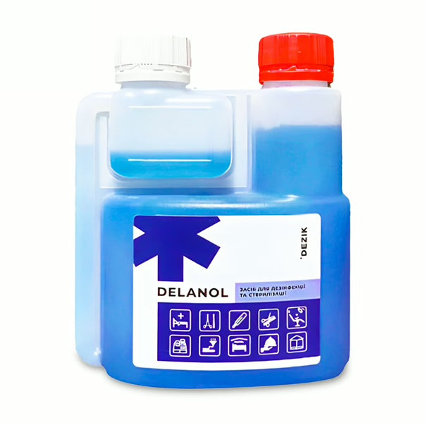 DELANOL DEZIK DISINFECTANT FOR COLD STERILIZATION OF INSTRUMENTS 500 ML