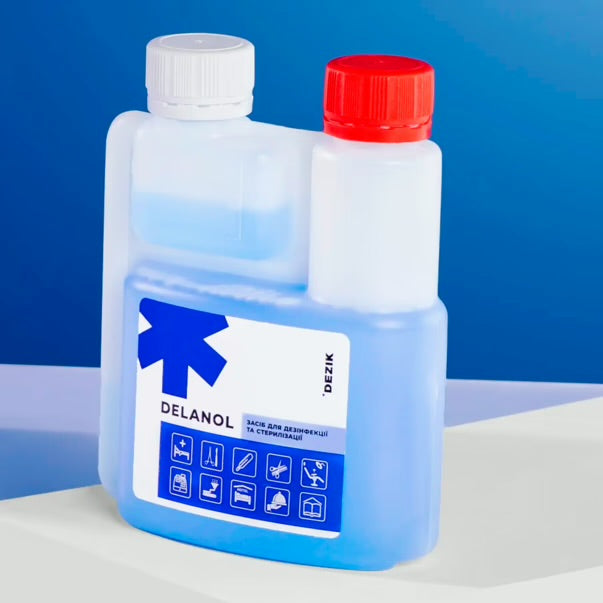 DELANOL DEZIK DISINFECTANT FOR COLD STERILIZATION OF INSTRUMENTS 500 ML
