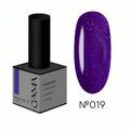 GA&MA MONO LAC GEL POLISH №19 PURPLE WITH GLITTER 6 ML
