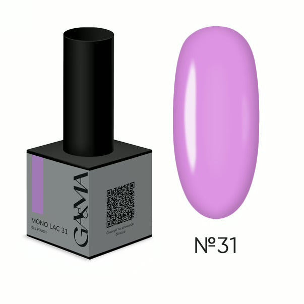 GA&MA MONO LAC GEL POLISH №31 LAVENDER 6 ML