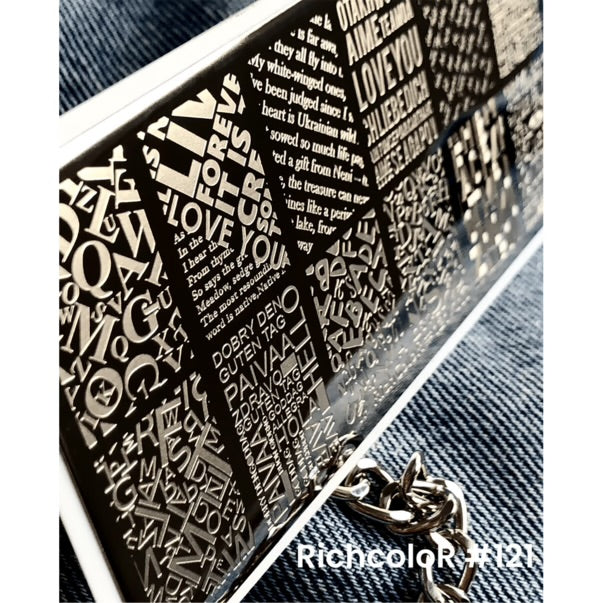 RICHCOLOR STAMPING PLATE (NEWSPAPER) #121