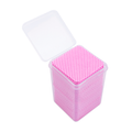 LINT-FREE MANICURE NAPKINS PERFORATED 200 PCS PINK