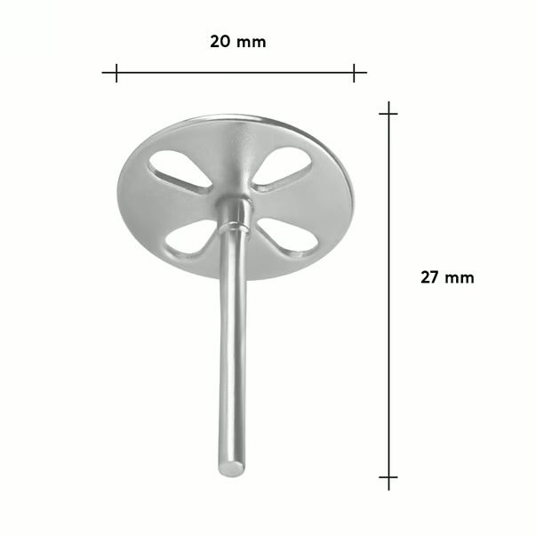 Pedicure disc PODODISC STALEKS PRO M and set of disposable file 180 grit 5 pc (20 mm)