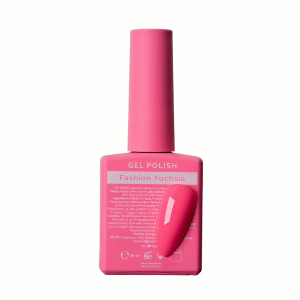 HEYLOVE  GEL POLISH FASHION FUCHSIA  15 Ml