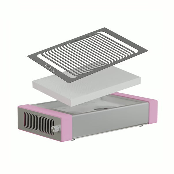 Shemax Style Pro Dust Collector Pink Pastel