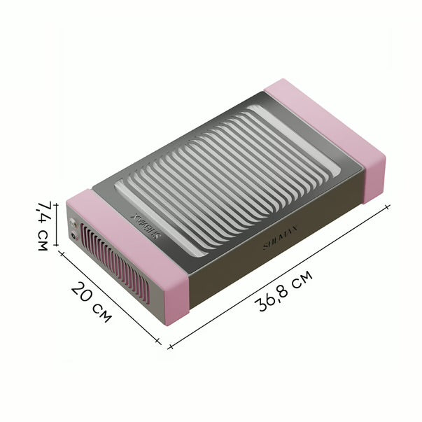 Shemax Style Pro Dust Collector Pink Pastel