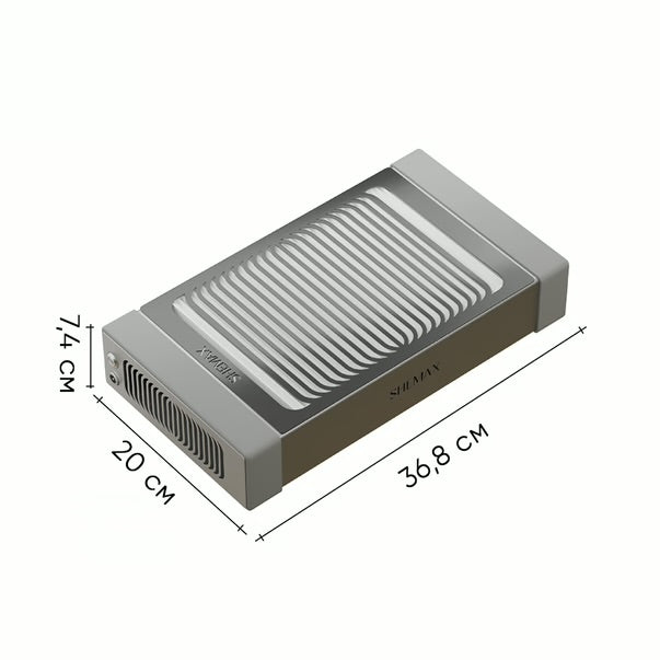 Shemax Style Pro Dust Collector Grey