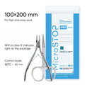 MicroStop PROzori Dry Heat Sterilization Pouches With Class 4 Indicator 100x200 mm (100 pcs)
