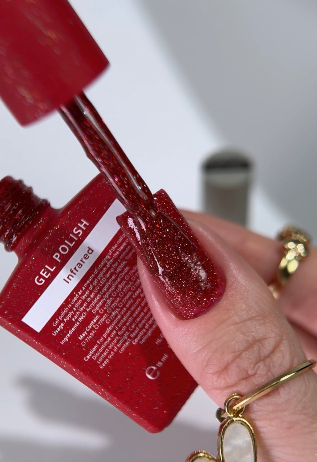 HEYLOVE GEL POLISH REFLECTIVE INFRARED 15 ml
