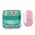 V.AVDEEVA FLASH DIAMOND GEL 3 – Soft Pink Beige Builder Gel with Reflective Shimmer, 15 ml HEMA & TPO FREE