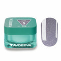 V.AVDEEVA FLASH DIAMOND GEL 5 – Smoky Lilac Builder Gel with Reflective Shimmer, 15 ml HEMA & TPO FREE
