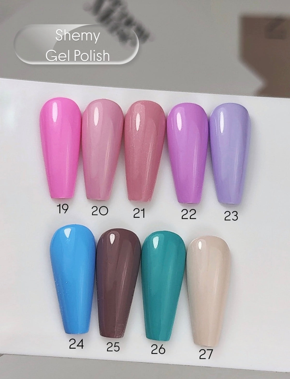 Shemy Gel Polish 19. 8 ml