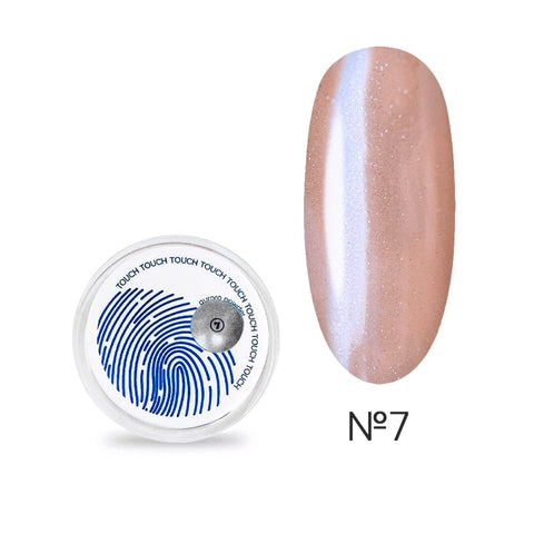 CHROME FOR NAILS PEARL TOUCH AURORA POWDER #7 5 ML